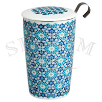 Kubek termiczny JM z zaparzaczem `Andalusia Marine` 350ml